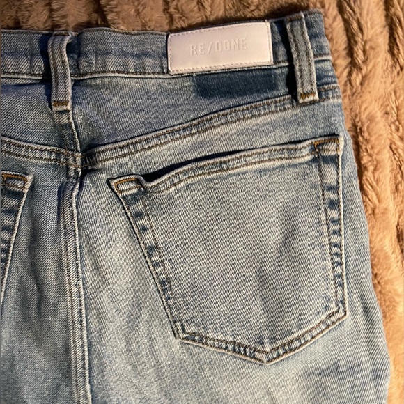 RE/DONE Jeans - 90S Hight Rise Ankle Crop_Mid 70S - Picture 3 of 4
